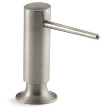 Kohler Contemporary Design Soap/Lotion Dispenser, Vibrant Brushed Nickel