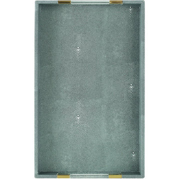 Margo Tray, Grey and Gold