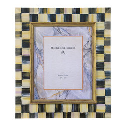 Courtly Check Frame - 8" x 10" | MacKenzie-Childs - Picture Frames