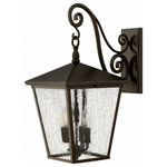 Hinkley - Hinkley 1435RB Trellis - Four Light Outdoor Large Wall  Traditityl - Trellis is a traditional European lantern design iTrellis Four Light O Regency Bronze Clear *UL: Suitable for wet locations Energy Star Qualified: n/a ADA Certified: n/a  *Number of Lights: 3-*Wattage:60w Incandescent bulb(s) *Bulb Included:No *Bulb Type:Incandescent *Finish Type:Regency Bronze