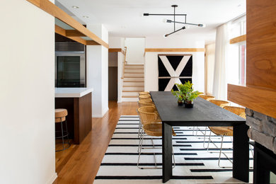 Inspiration for a living room remodel in Raleigh