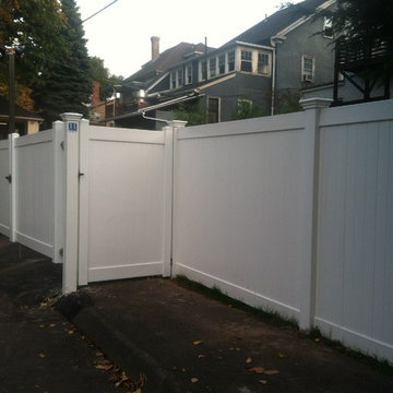 West Hartford | PVC Privacy Custom Double Gate