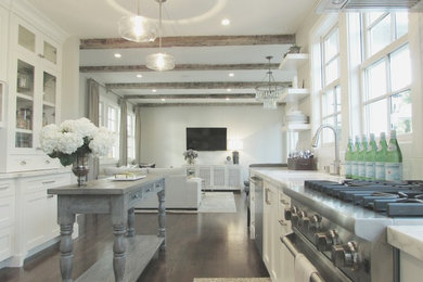 Country kitchen photo in San Francisco