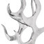 vidaXL Flame Shaped Aluminium Wine Rack, 9-Bottle