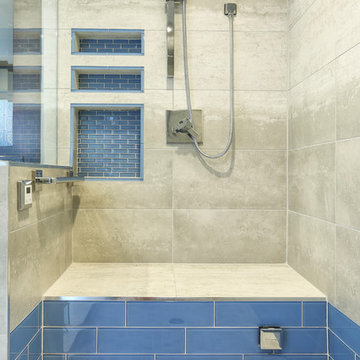 A Dated Master Bathroom Gets a New Look & The Ultimate Shower
