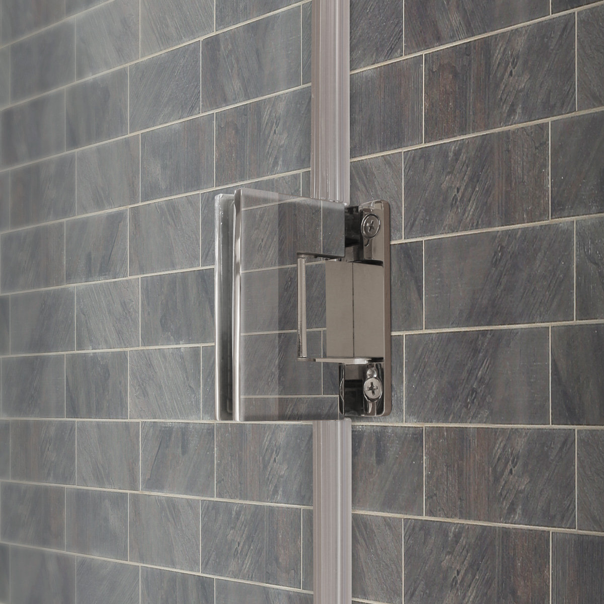 38-39"Wx72"H Shower Door ULTRA-E Chrome Finish