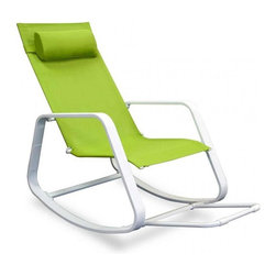 Urban Home Key West Rocker-Lime Green - Outdoor Rocking Chairs