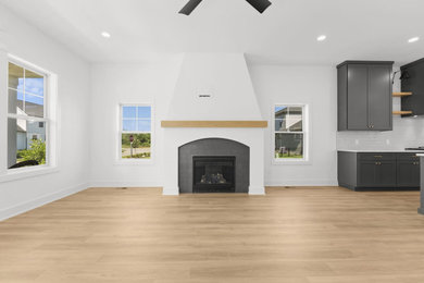 Inspiration for a living room remodel in Other