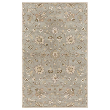 Logville Traditional Vintage Persian 9'9" Square Area Rug