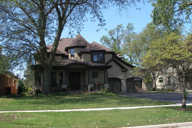 This is an example of a victorian home in Chicago.