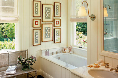 Inspiration for a timeless bathroom remodel in San Francisco