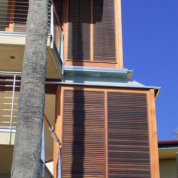 Cantilevered doors & shutters