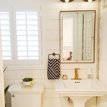 Waterproof Bathroom Window Treatments-Polywood Shutters