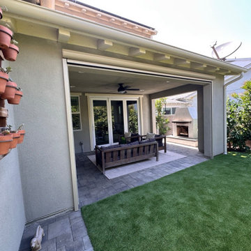 California Room Motorized Power Screen - Sun, Wind, Privacy and Bug Control