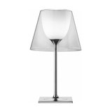 Contemporary table lamp KTRIBE T2, silver