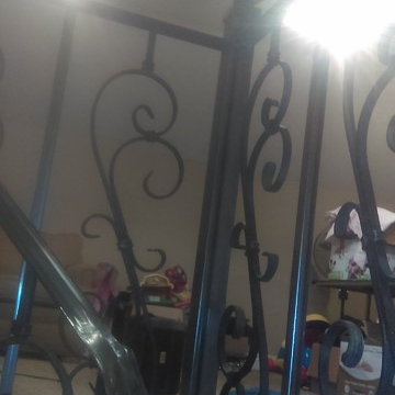 Mass produced Spiral stair case customized