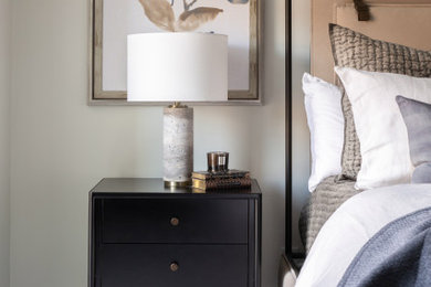 Inspiration for a transitional bedroom remodel in Salt Lake City