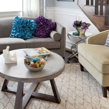 OPEN CONCEPT LIVING WITH SENSE OF STYLE
