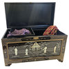 Large Mother of Pearl Oriental Storage Chest