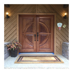 Hand Carved Palma Doors - Front Doors