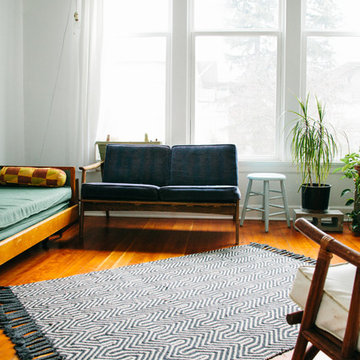 My Houzz: Minimalist Style and Original Art for a Seattle Home
