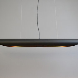 blankblank: Suspension 01 by Tim Richartz, Matte Black - Pendant Lighting