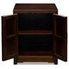 Dark Espresso Elmwood Chinese Ming Vanity Cabinet, with Bowl and Faucet