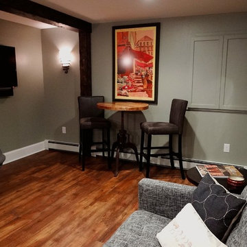 Lower Level Remodel with Wine Cellar
