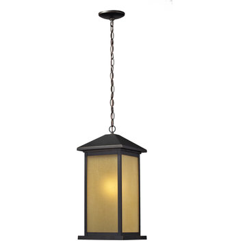 Vienna Collection Outdoor Chain Light in Oil Rubbed Bronze Finish