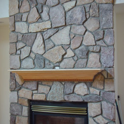 QuarryCut Stone - 50%Brown 50%Dark - Irregular 2 - Siding And Stone Veneer