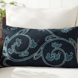 LARKIN INDOOR/OUTDOOR LUMBAR PILLOW - Outdoor Cushions And Pillows
