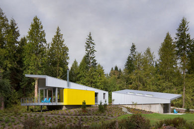 Example of an exterior home design in Seattle