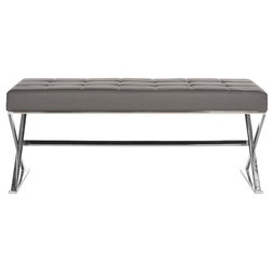 Contemporary Upholstered Benches by Safavieh