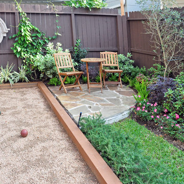 Bocce ball and food in Montrose