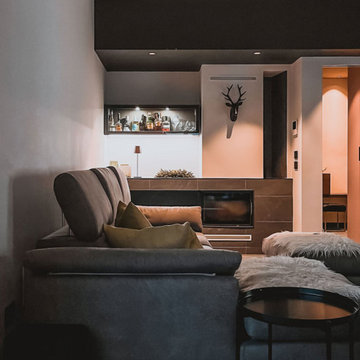 Villa in stile chalet moderno