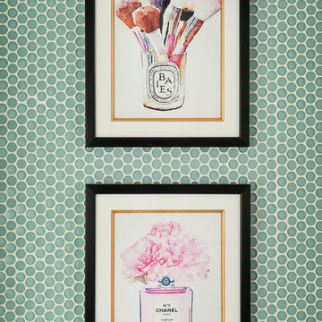 Kate Spade-Inspired Tween Bedroom