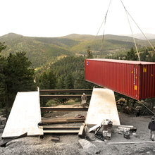 shipping container house