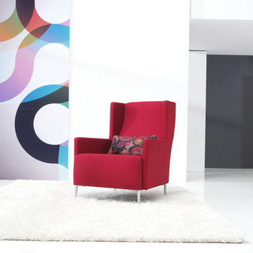 Seven Modern Lounge Accent Chair by Famaliving California