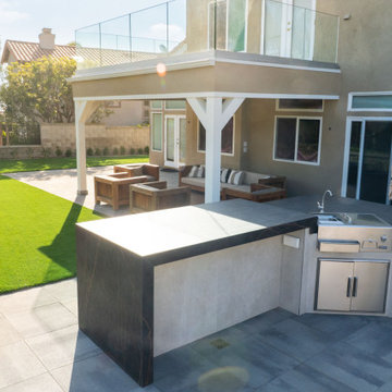 Full Backyard Remodeling in Bear Brand Laguna Niguel, Orange County