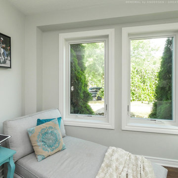 New Casement Windows in Fantastic Reading Room - Renewal by Andersen Greater Tor