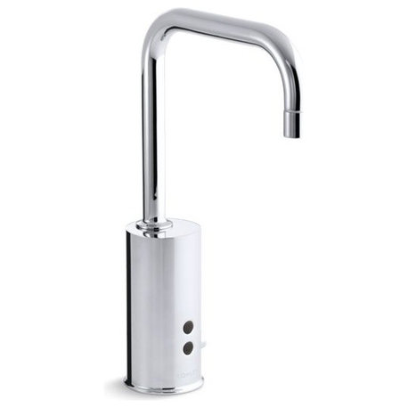 Kohler Gooseneck 1-Hole Touchless Commercial Faucet, Polished Chrome