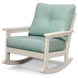 Transitional Outdoor Rocking Chairs by POLYWOOD