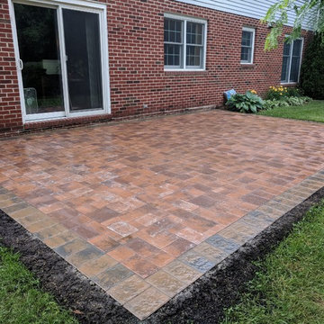 New paver patio