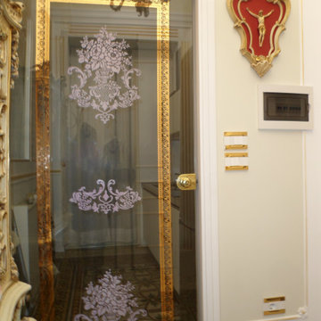 A old flat wiht two rooms reorganized.