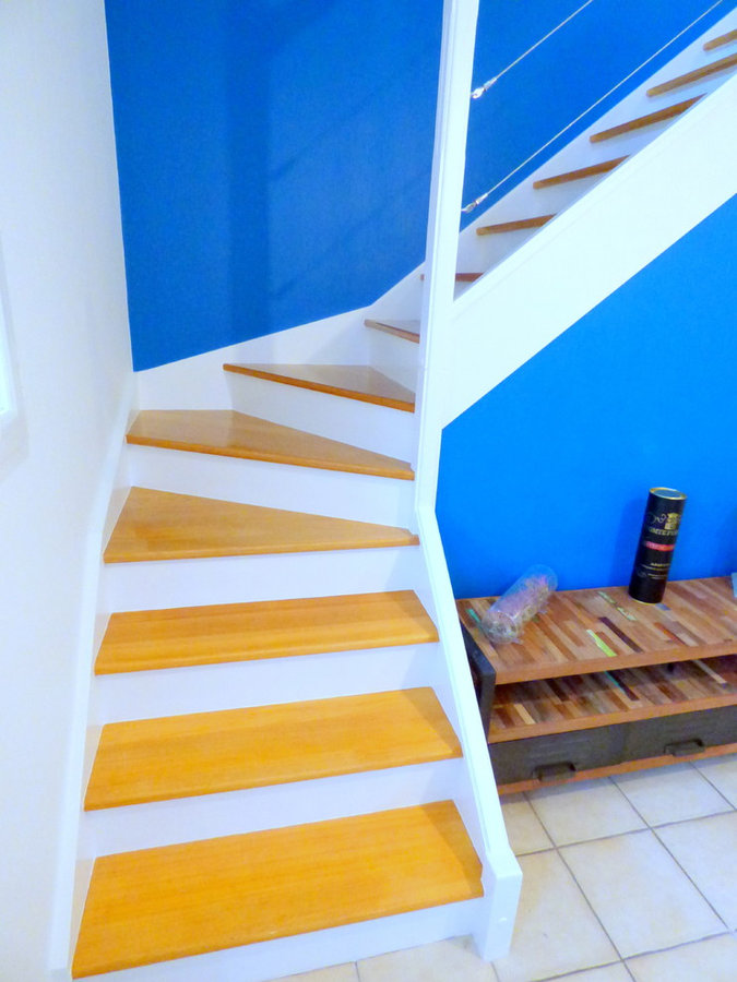 Mise en peinture d'escaliers