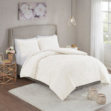 Madison Park Veronica Shabby Chic Comforter/Duvet Cover/Coverlet Set