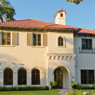 Mediterranean Revival Speculative Home, River Oaks