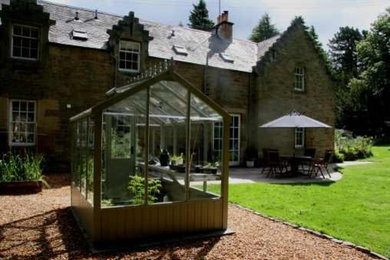 A garden landscaping project in Edinburgh