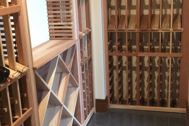 Elegant wine cellar photo in Omaha