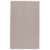 Jaipur Living Topsail Indoor/ Outdoor Striped Area Rug, Gray/Taupe, 5'x8'